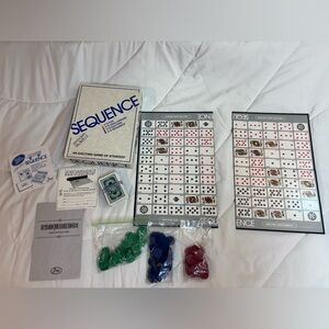 SEQUENCE Board Game Jax Brand EUC  8002 1995